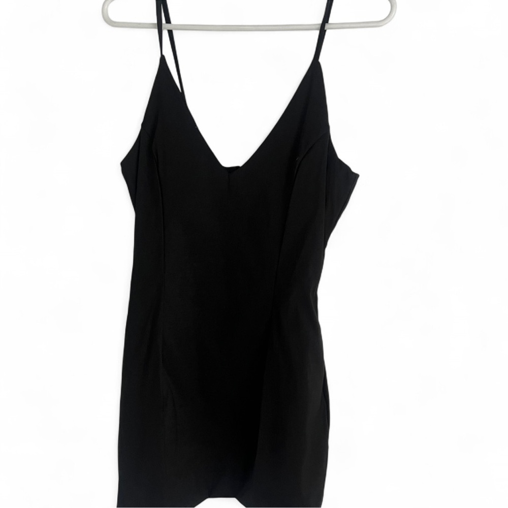 AKIRA Passionfruit Black Dress